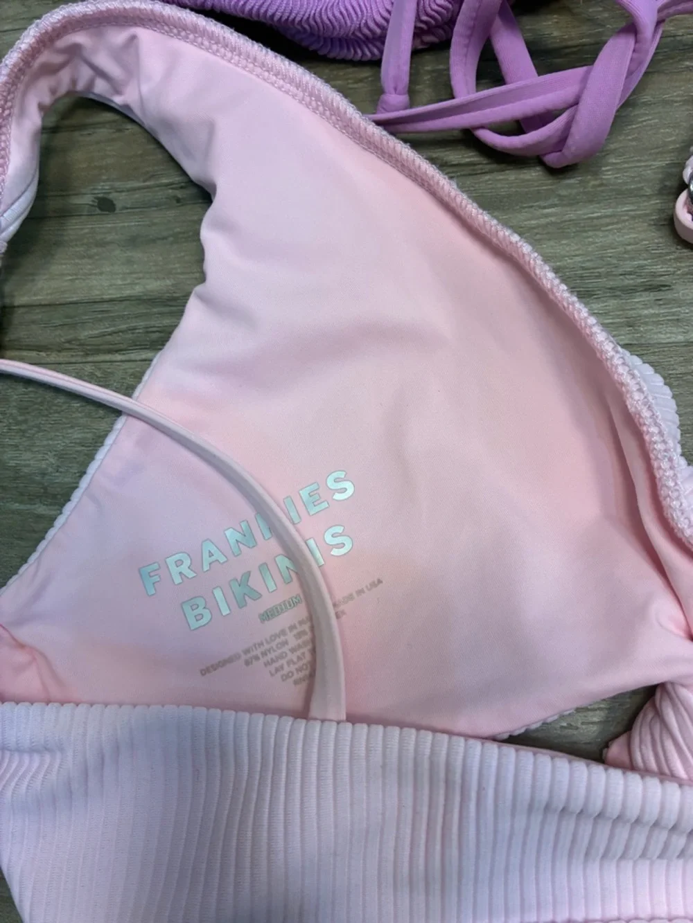 Frankie’s Bikinis Dippin Daisies 2 Bikini Swim Tops Austin Bali
